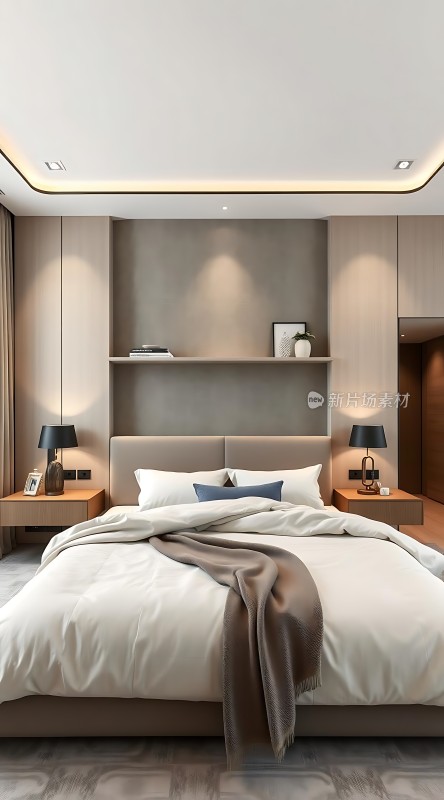 现代卧室设计简约风格温馨舒适