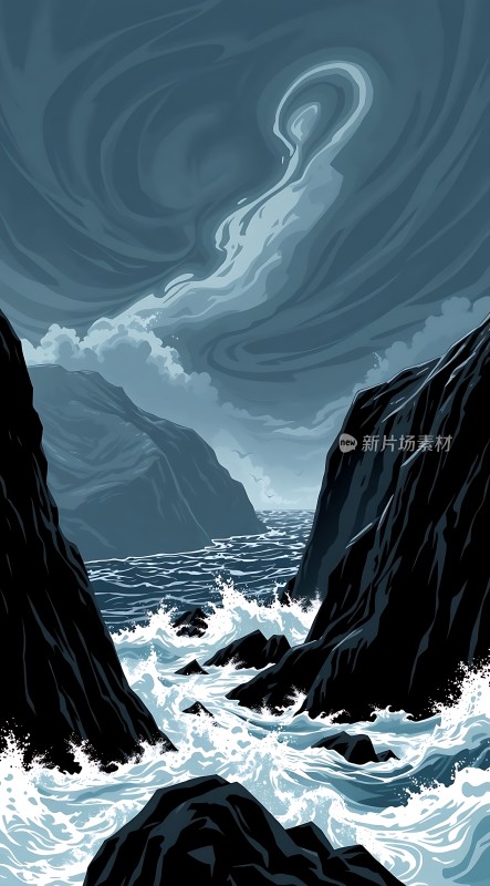 暗夜风暴之海