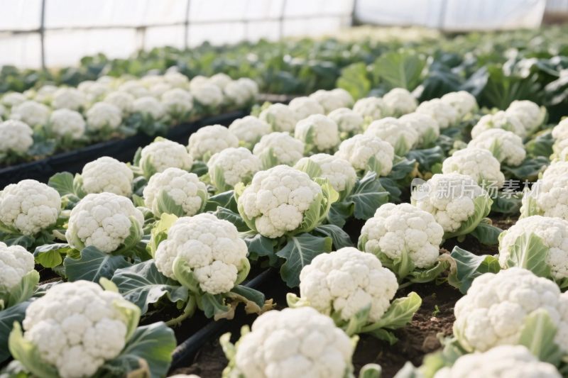 花菜种植温室场景