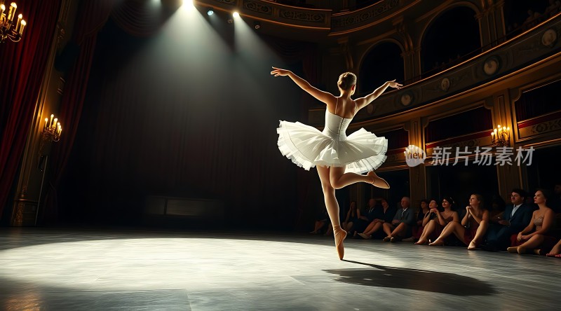 舞台上的芭蕾舞者