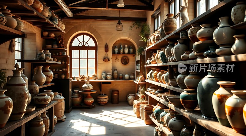 陶艺工坊里的艺术盛宴