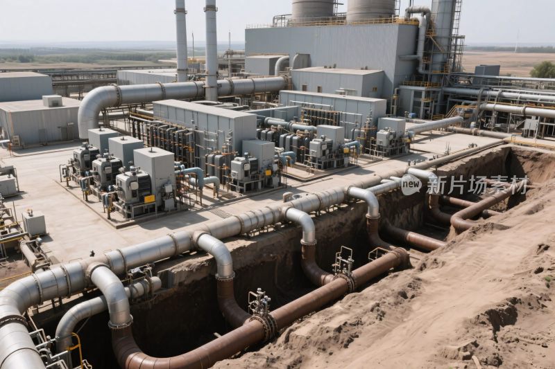 工业管道设施场景