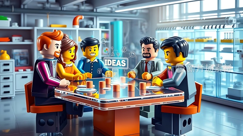 创意碰撞头脑风暴会议