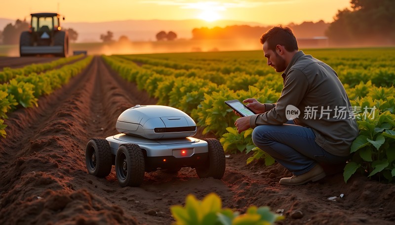 智能农业机器人助力精准耕作