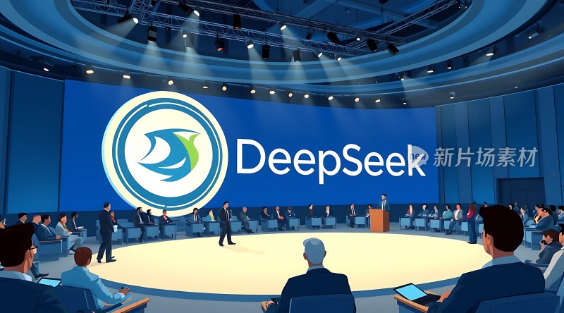 DeepSeek新品发布会现场
