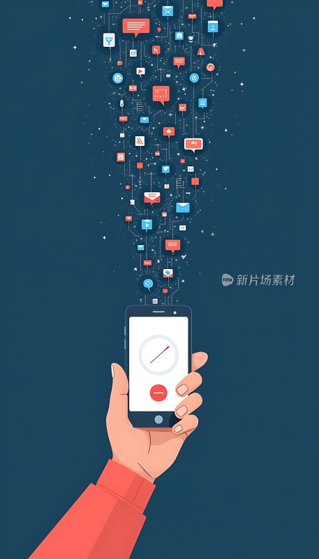 手机应用图标爆炸图