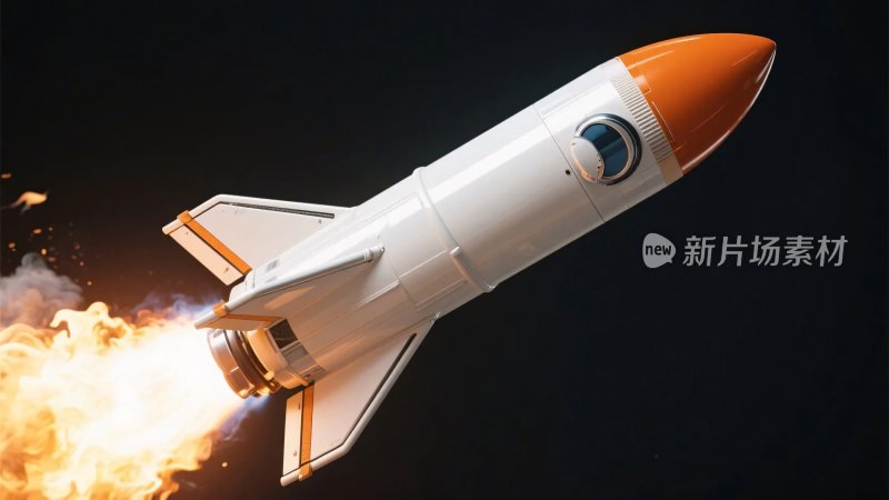 火箭发射升空图