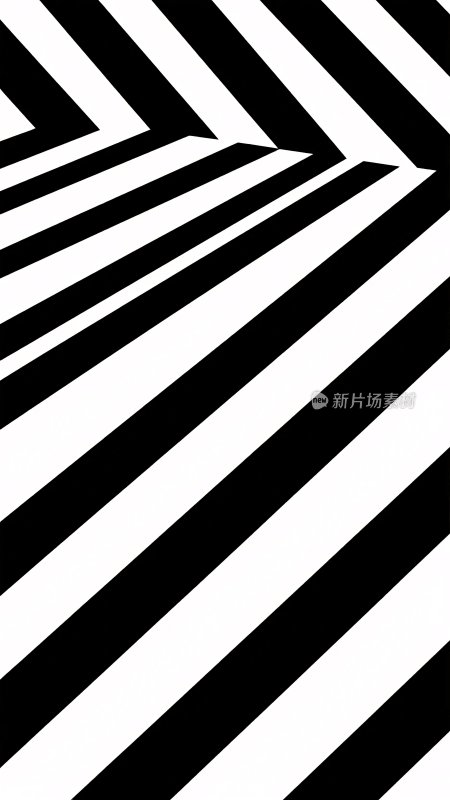 黑白条纹几何图案背景
