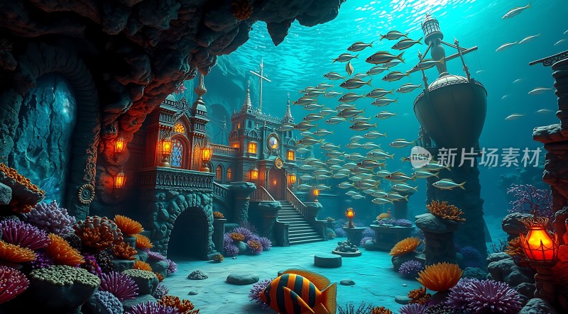 海底宫殿奇幻世界