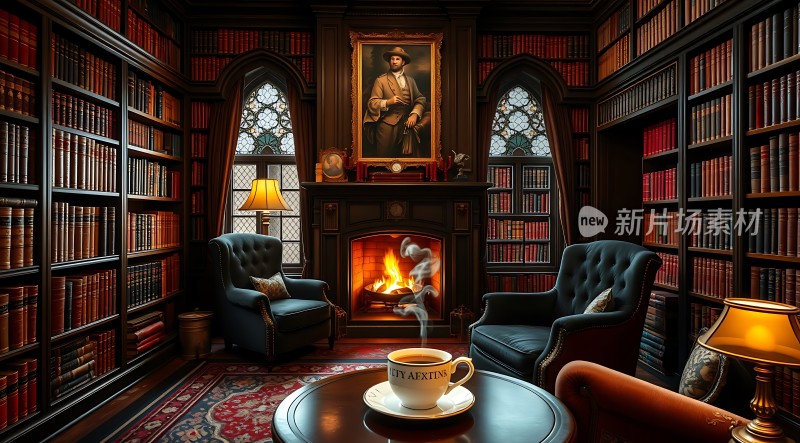 书房里的温暖时光