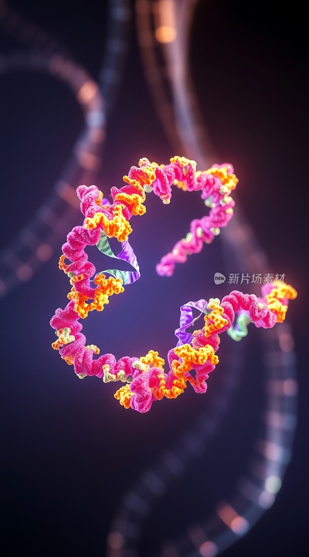 DNA螺旋结构之美