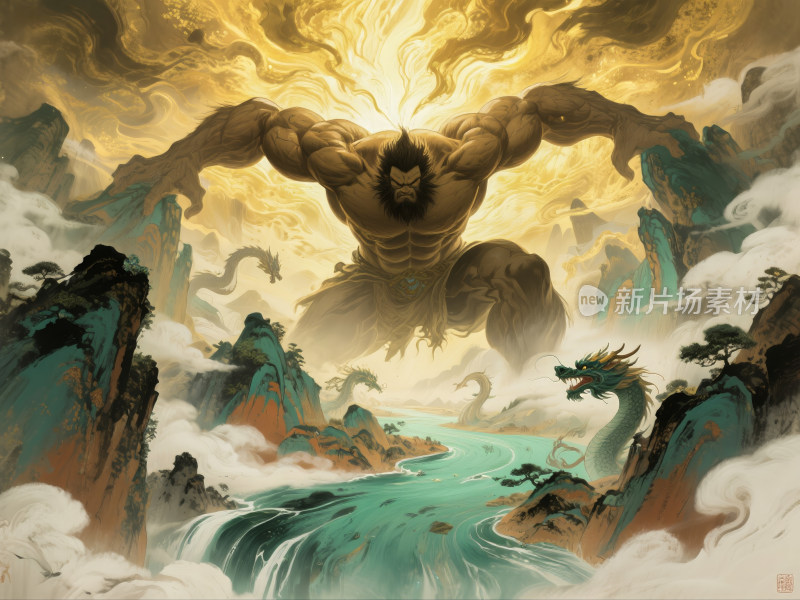 山海经神话故事盘古开天