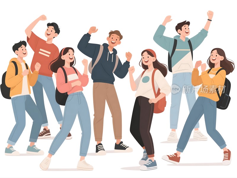 青春活力团结协作