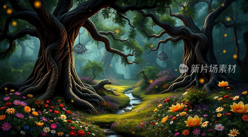 神秘森林秘境探险之旅