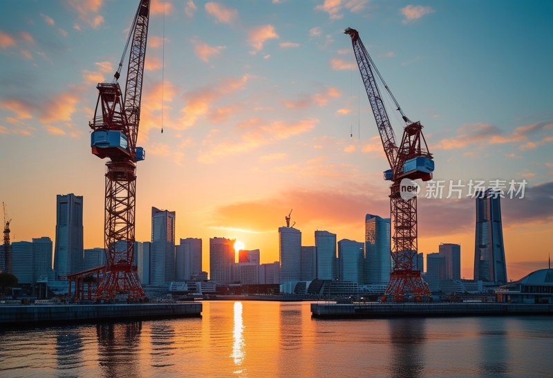 横滨起重机建设