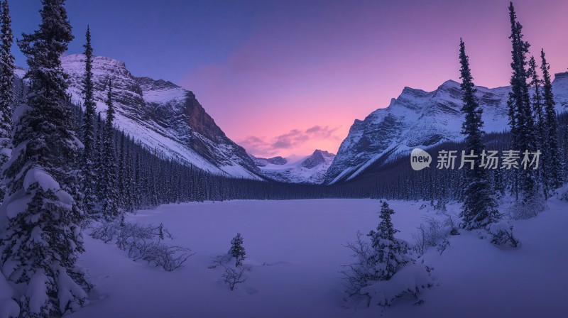 高清大画幅冬天雪景