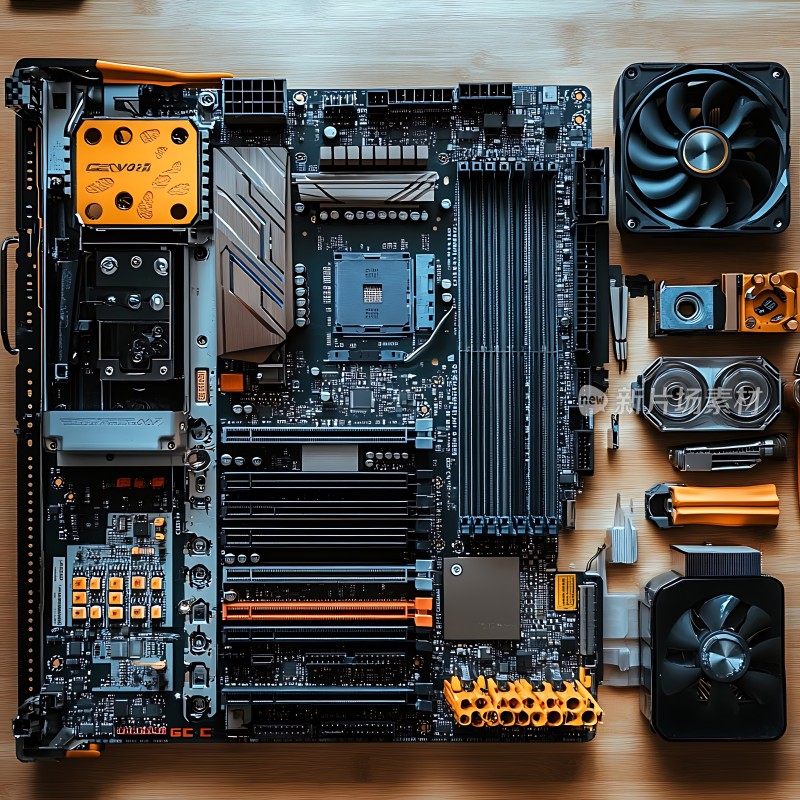 装机必备主板、散热器、风扇等硬件大集合
