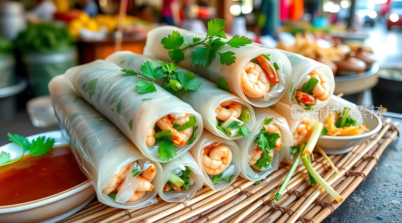 越南春卷美味佳肴