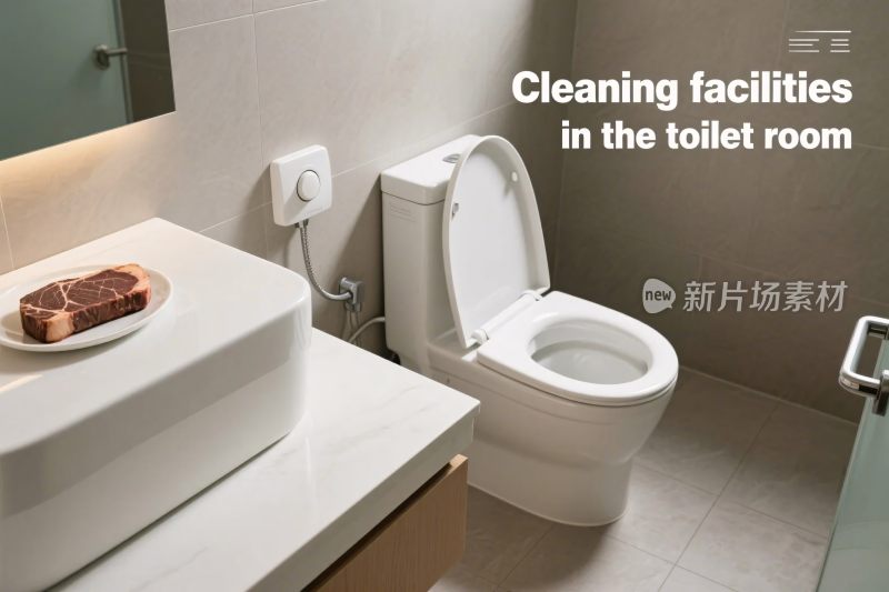 卫生间清洁场景