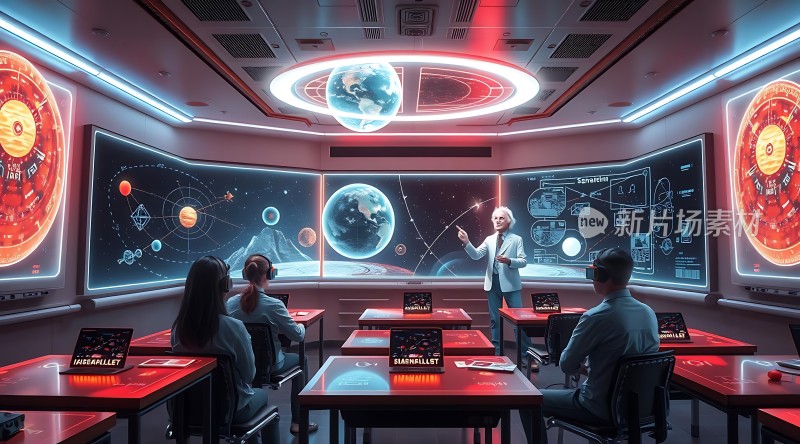 未来教室探索宇宙奥秘