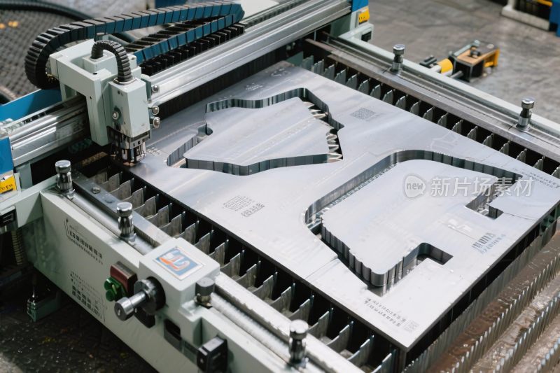 工业切割设备加工场景