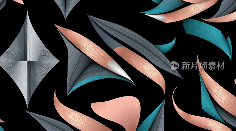 抽象几何艺术图案