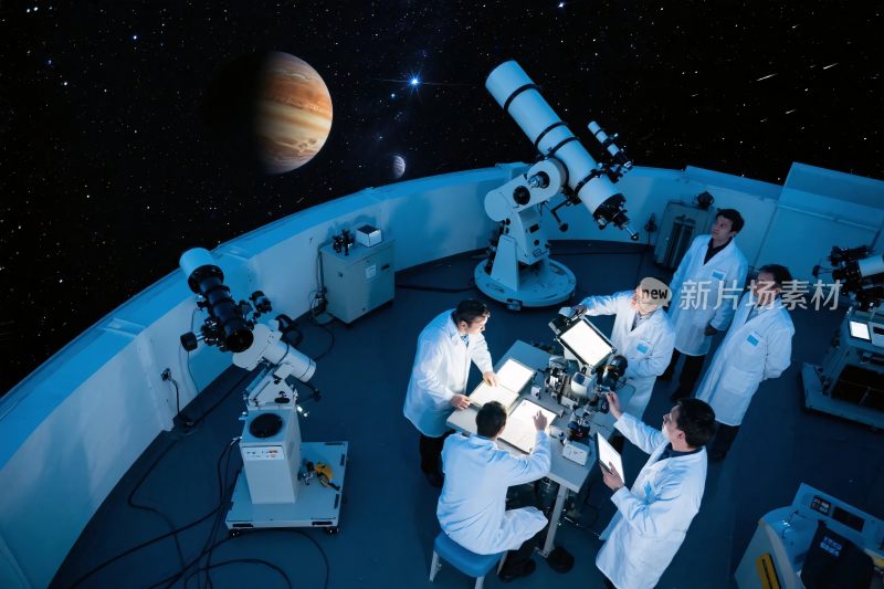 天文台科研观测场景