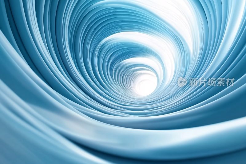 蓝色渐变漩涡抽象背景