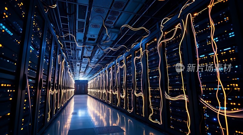科技之光数据中心里的未来世界