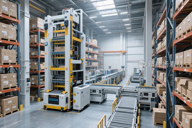 智能仓库自动化场景