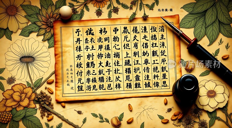 古风书法艺术作品展示