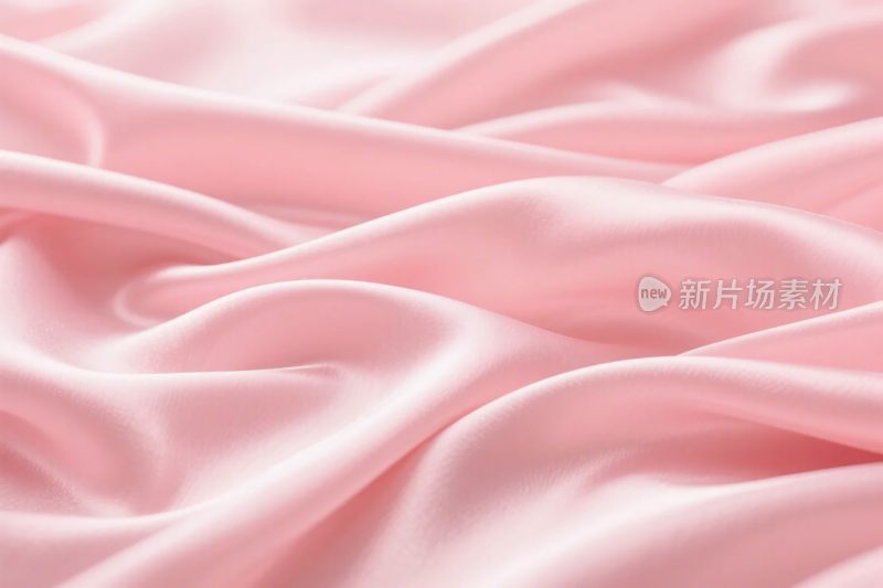 粉色丝绸布料纹理
