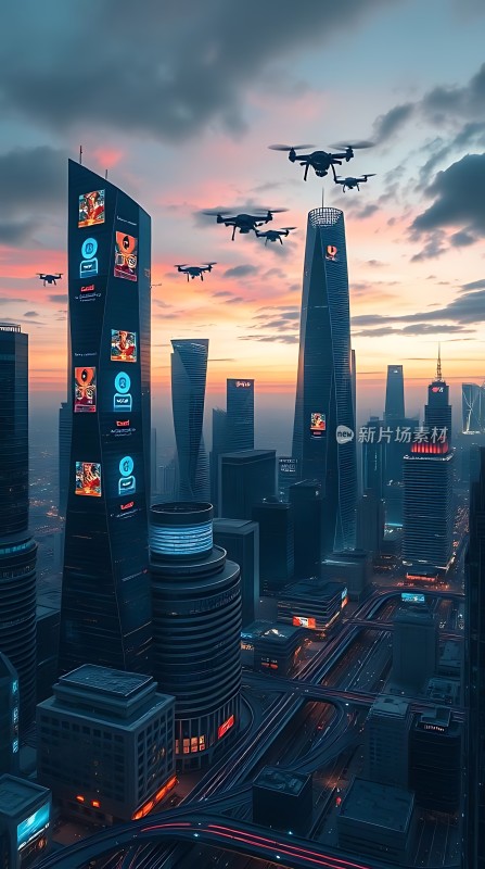 未来之城科技与建筑的交响曲