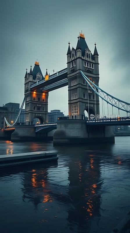 伦敦塔桥夜色