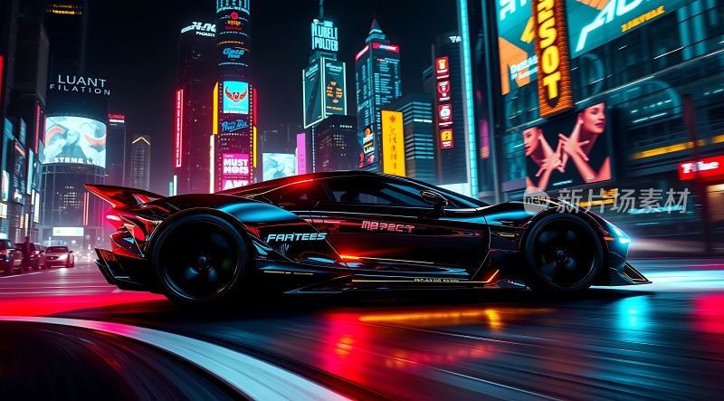 赛博朋克之夜未来座驾