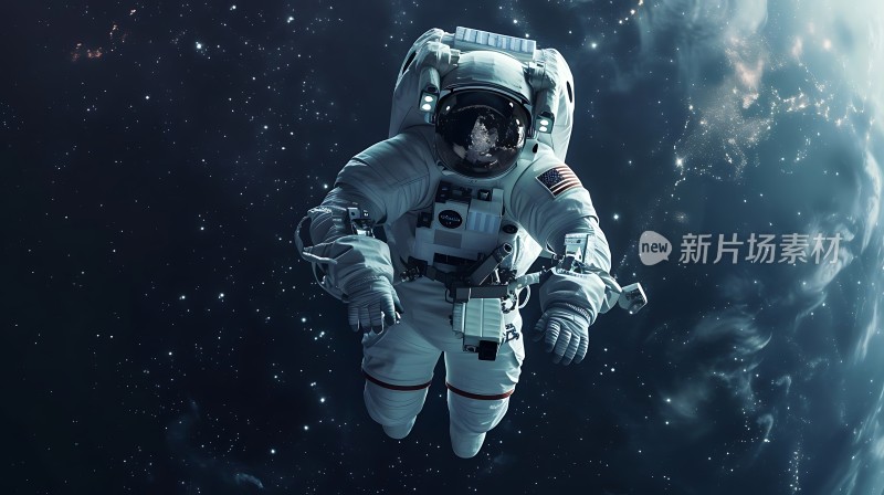 宇航员太空漫步