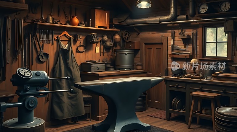 复古铁匠铺传统工艺与现代工具的结合