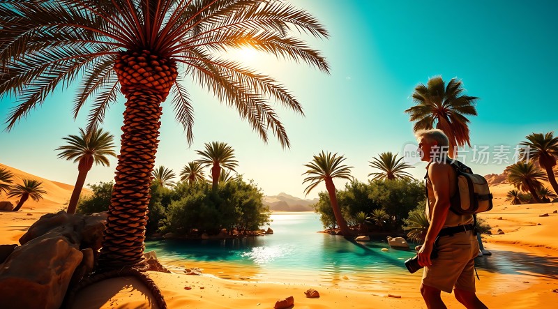 沙漠绿洲探险之旅