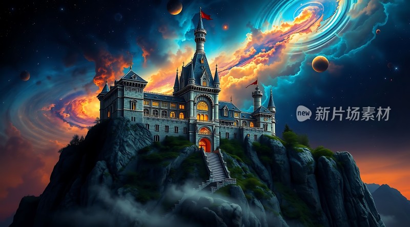 神秘城堡与宇宙奇观