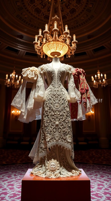 华丽礼服展示