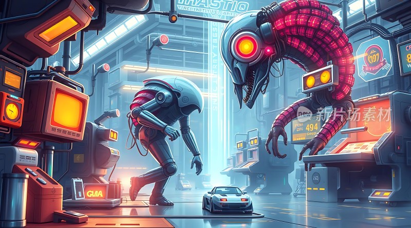 机械生物与未来城市