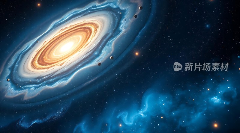 宇宙螺旋星系之美