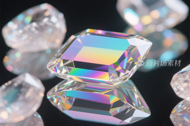 璀璨钻石折射效果