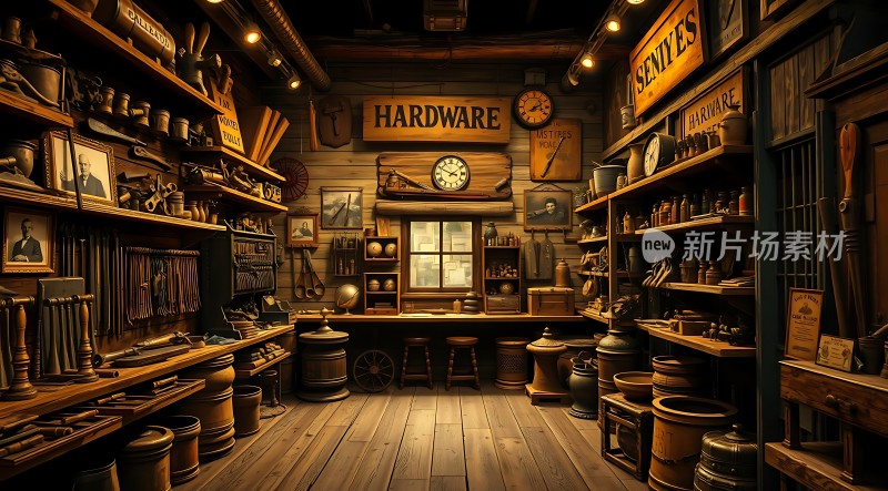 古董五金店里的时光