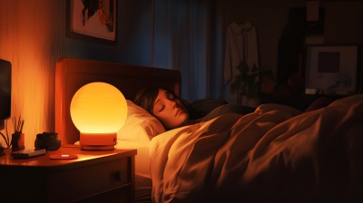 失眠的人半夜起床,黎明醒来,温馨的房间 失眠的人半夜起床,黎明醒来,温馨的房间