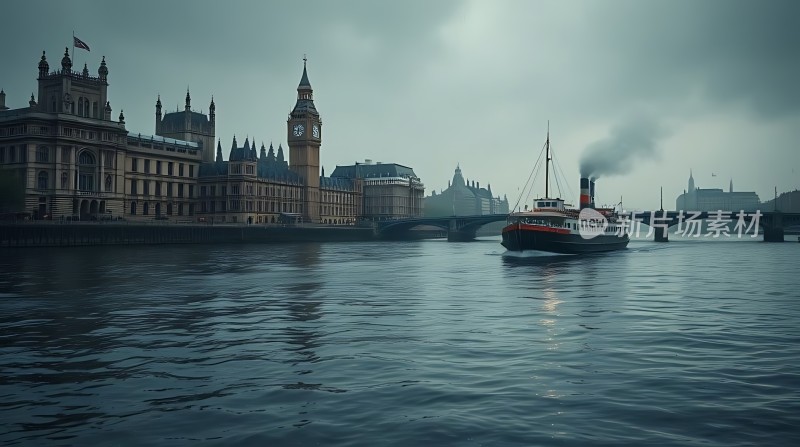 泰晤士河畔伦敦眼