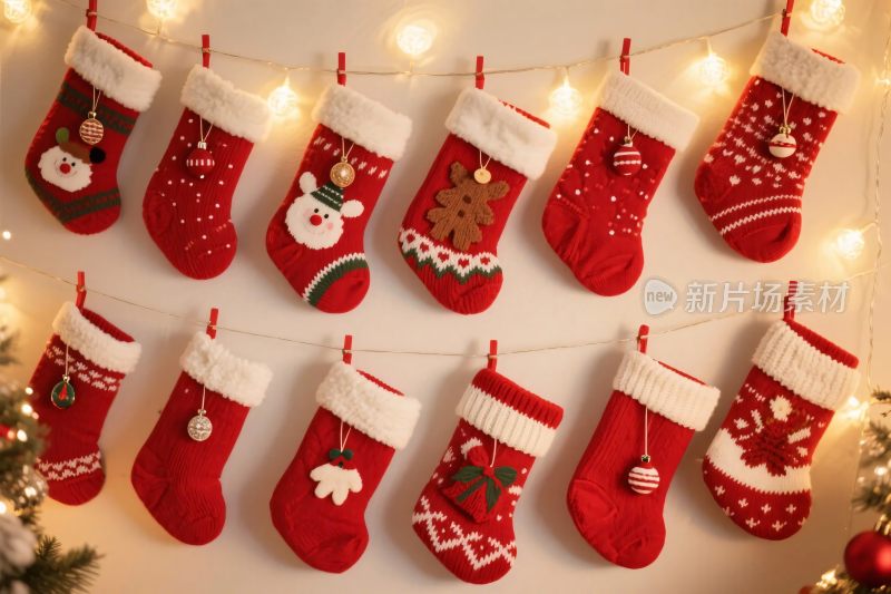 圣诞袜装饰挂饰