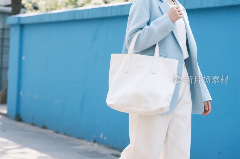 时尚街拍包袋场景