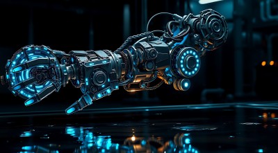 机械臂科技感十足 机械臂科技感十足