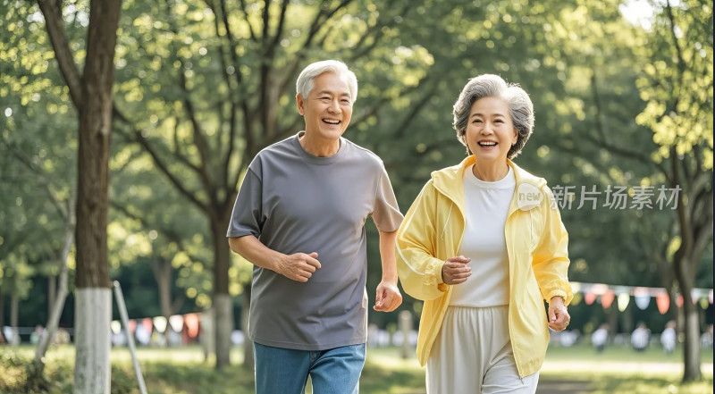 品茗饮茶休闲养生老年生活摄影图